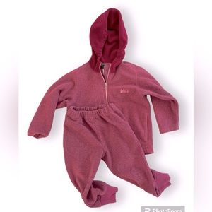 REI fleece jumpsuit
